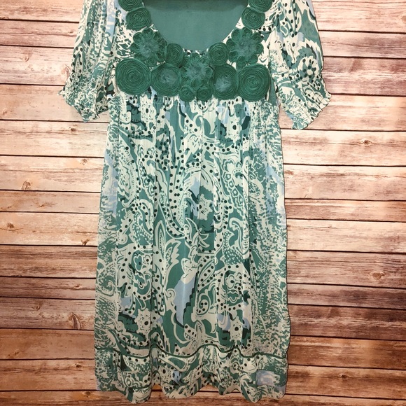 Colorful Spring Dress Size 8 - Picture 6 of 8